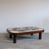 Coffee table by Roger Capron, “Fleur” model