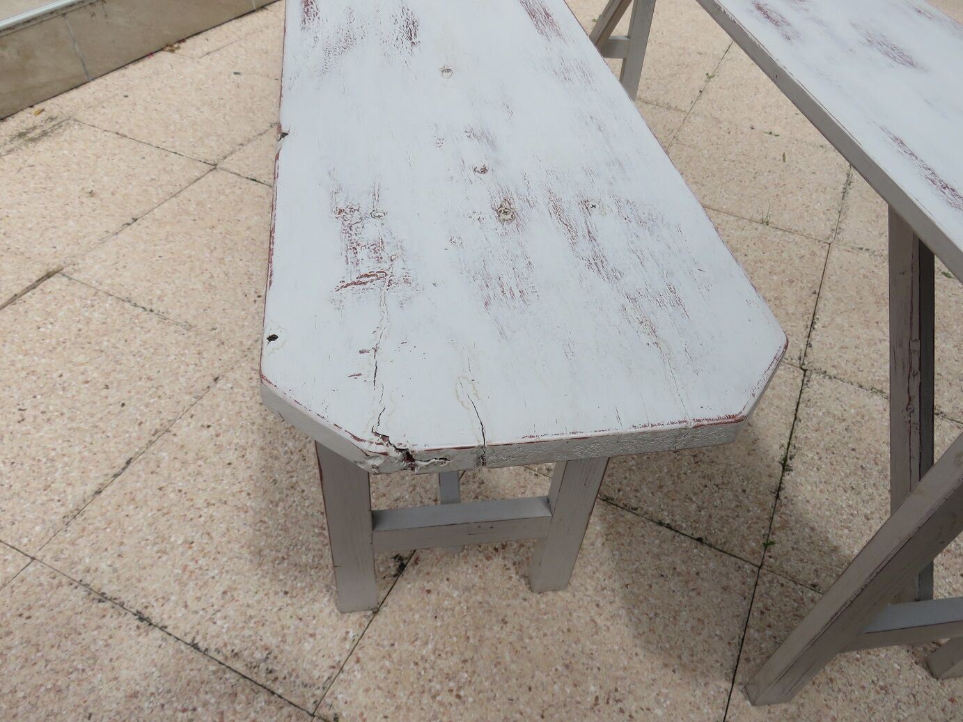 Pair of benches