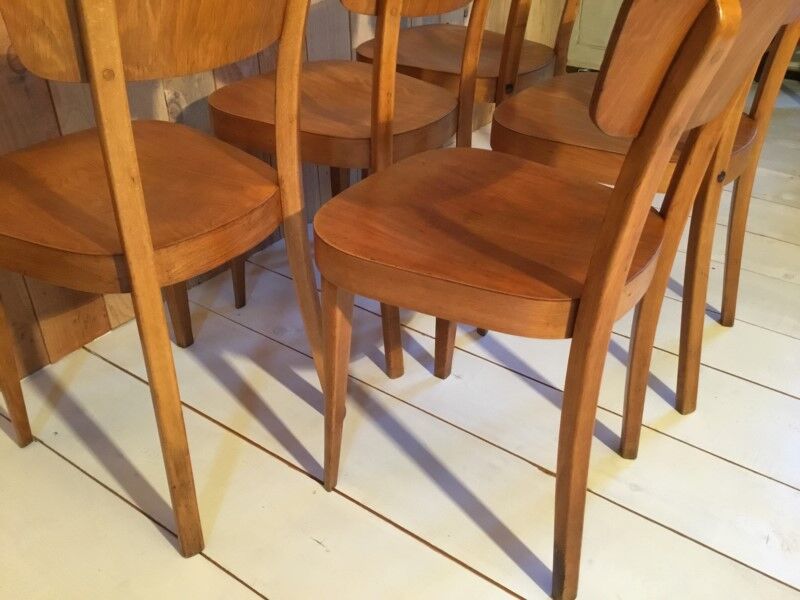 Lot 6 bistro chairs