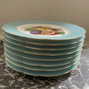 Joseph Klotz XIXEME Paris porcelain plates