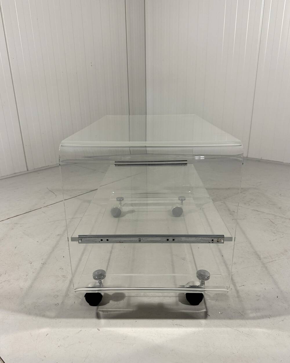 Plexiglass audio rack trolley 1960-70’s