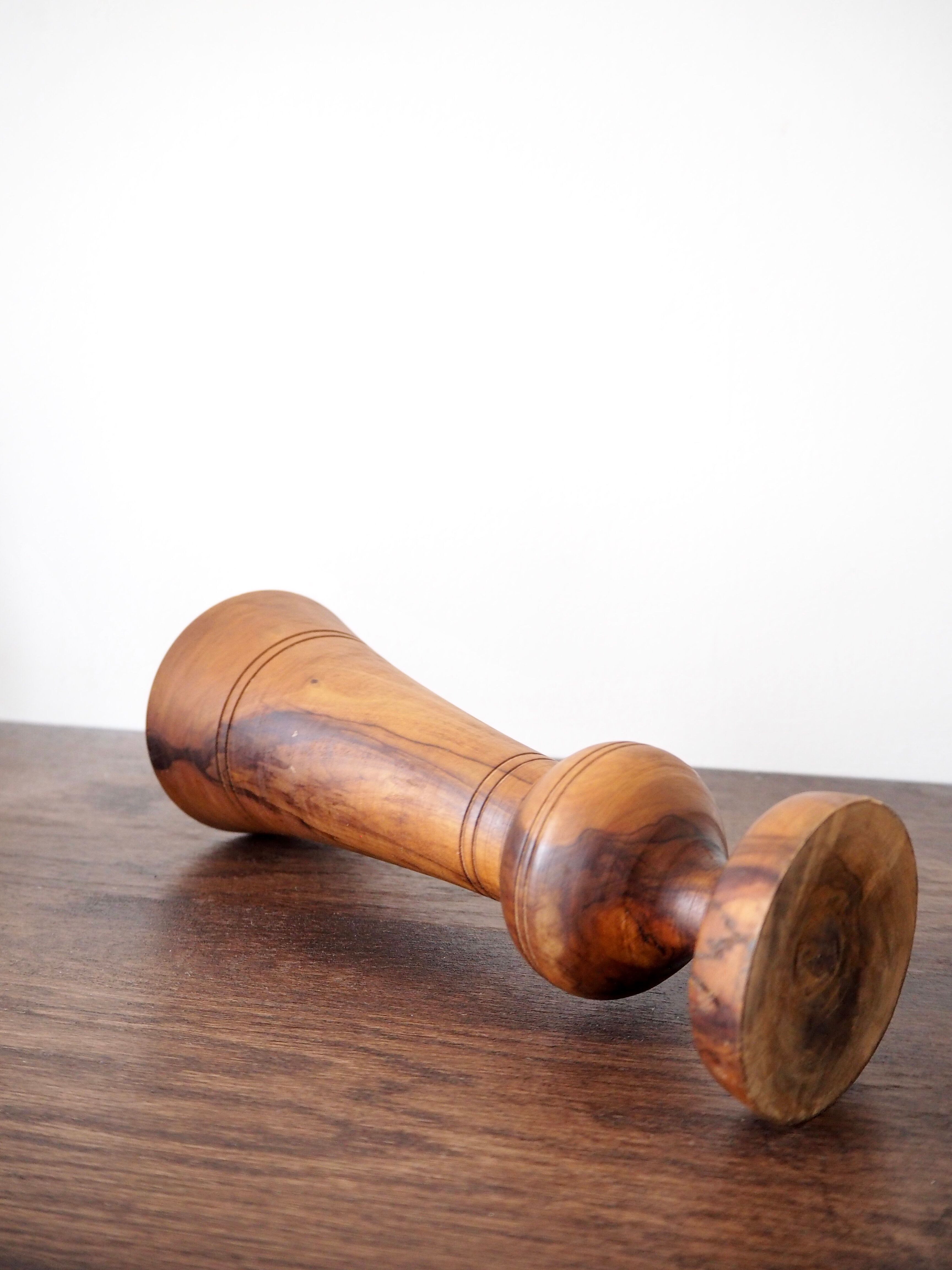Wooden vase