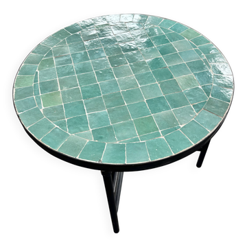 table basse zellige artisanal