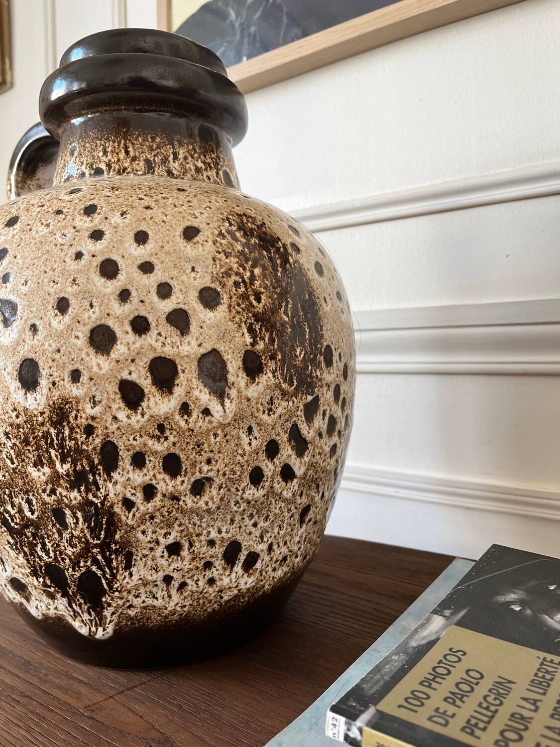 Vase XXL West Germany Fat Lava