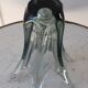 Smoked glass vase 70s