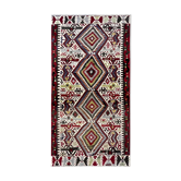 Tapis en laine vintage tissé à la main 156x312cm