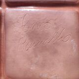 Compartmented artisanal dish