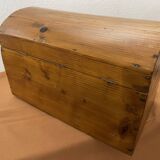 Old travel trunk, with 3 small drawers