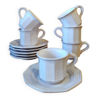 Niderviller tiled coffee set