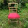 Chaise doré