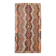Pastel Tones Geometric Pattern Turkish Woven Wool Kilim Rug, 185x350 Cm