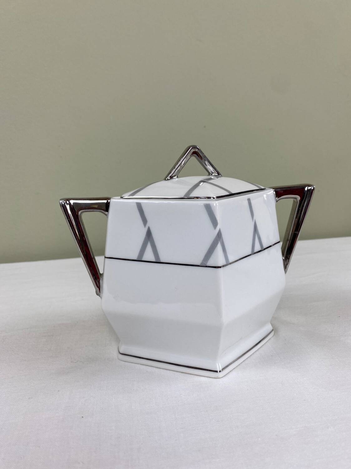 Art Deco sugar bowl