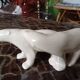 Polar Bears in Art Deco glazed ceramic by Le Dauphin