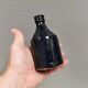 Miniature vase by Peter Fitzner (PF) in stoneware with dark blue glaze