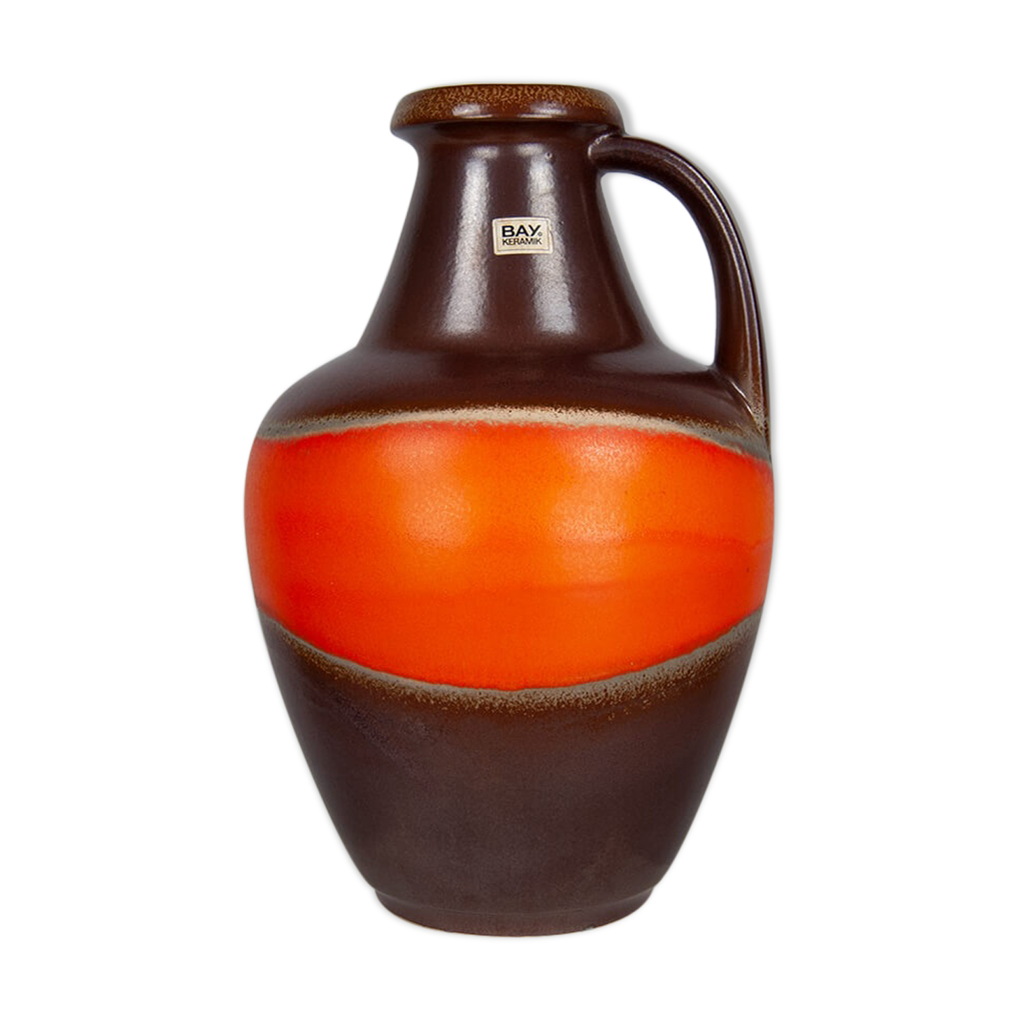 1960s floor vase BAY ceramic Germany