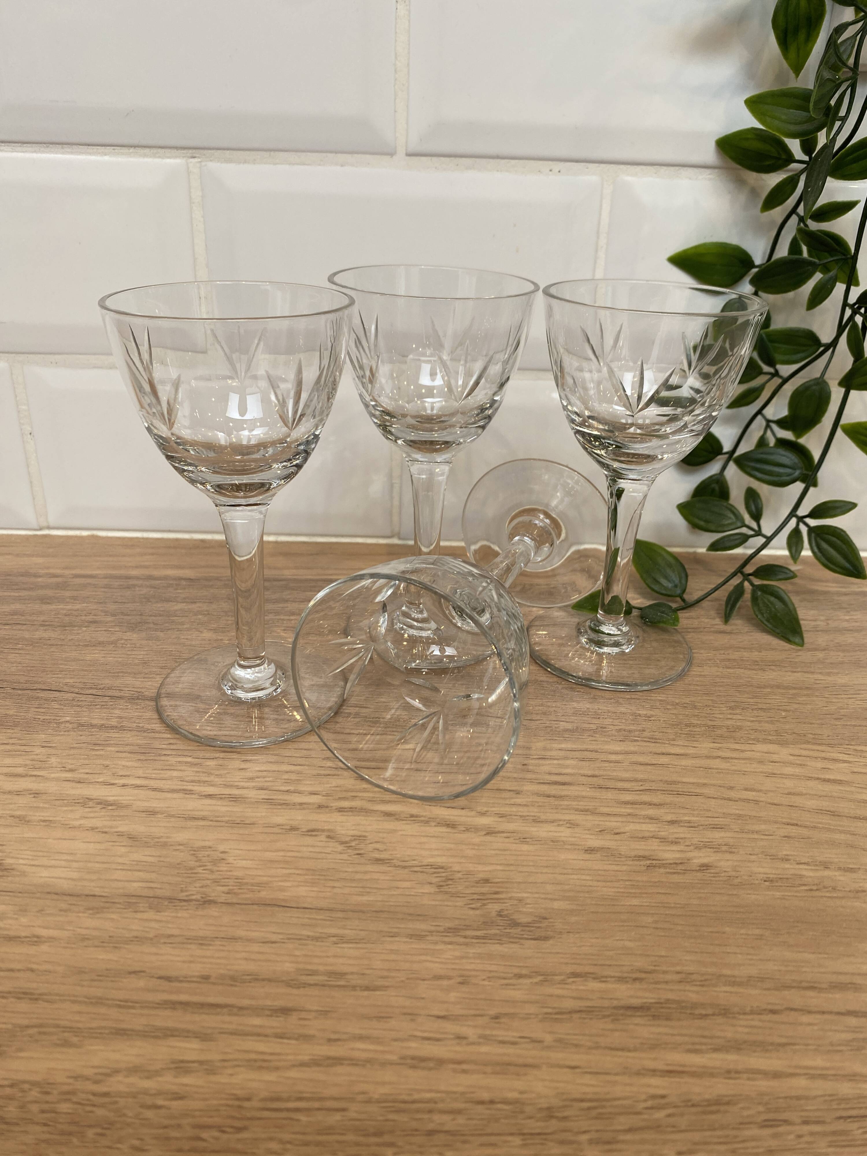 Set de 4 verres à porto