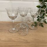 Set of 4 port glasses