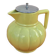 Art Deco 1930s Teapot / Tea Infuser with yellow ceramic infuser