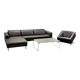 Rolf Benz Freistil Living Room Set-Corner sofa Armchair coffee table 3-piece