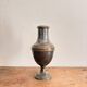 Neo-classical baluster vase, silver-plated, Louis XVI Directoire, 20th century.