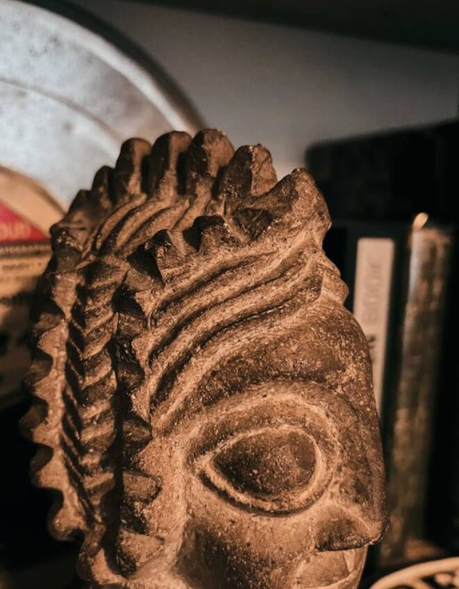 Double-faced stone statuette – Inca inspiration