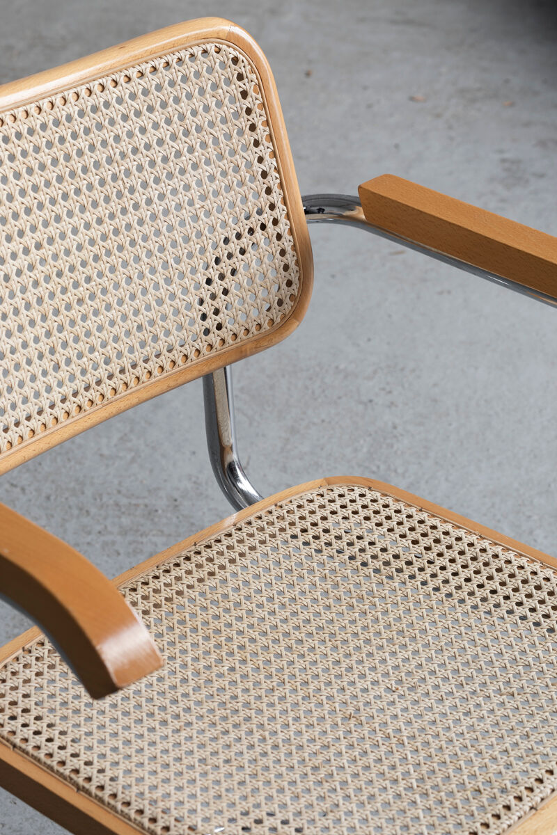 Set of 4 ‘Cesca’ dining chairs Marcel Breuer, Italy, 1970’s