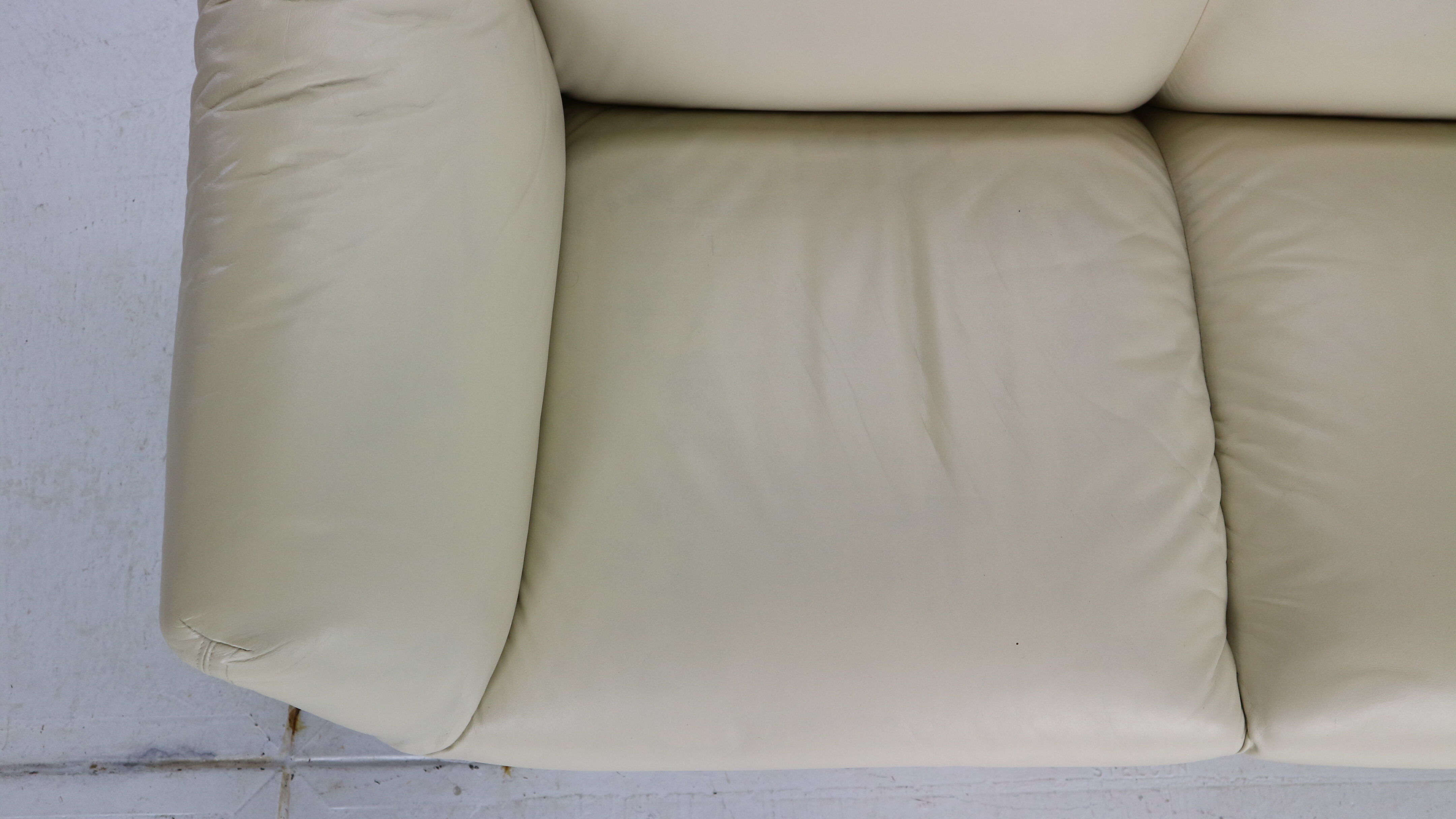 Leather sofa Mario Bellini "Tentazione" for Cassina, 1970s