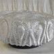 Ceiling light, moulded glass wall sconce - 1960s-70s