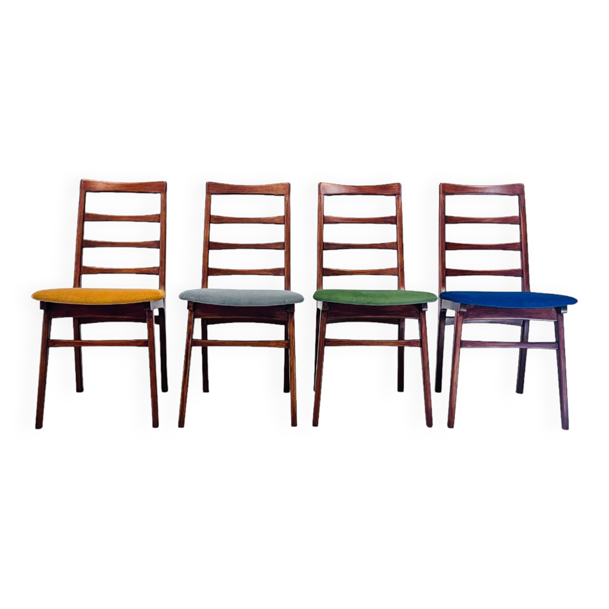 Four elegant chairs from the mid-20th century
