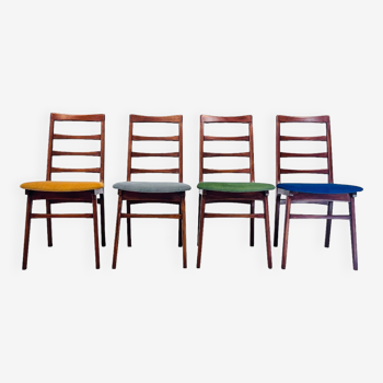 Four elegant chairs from the mid-20th century