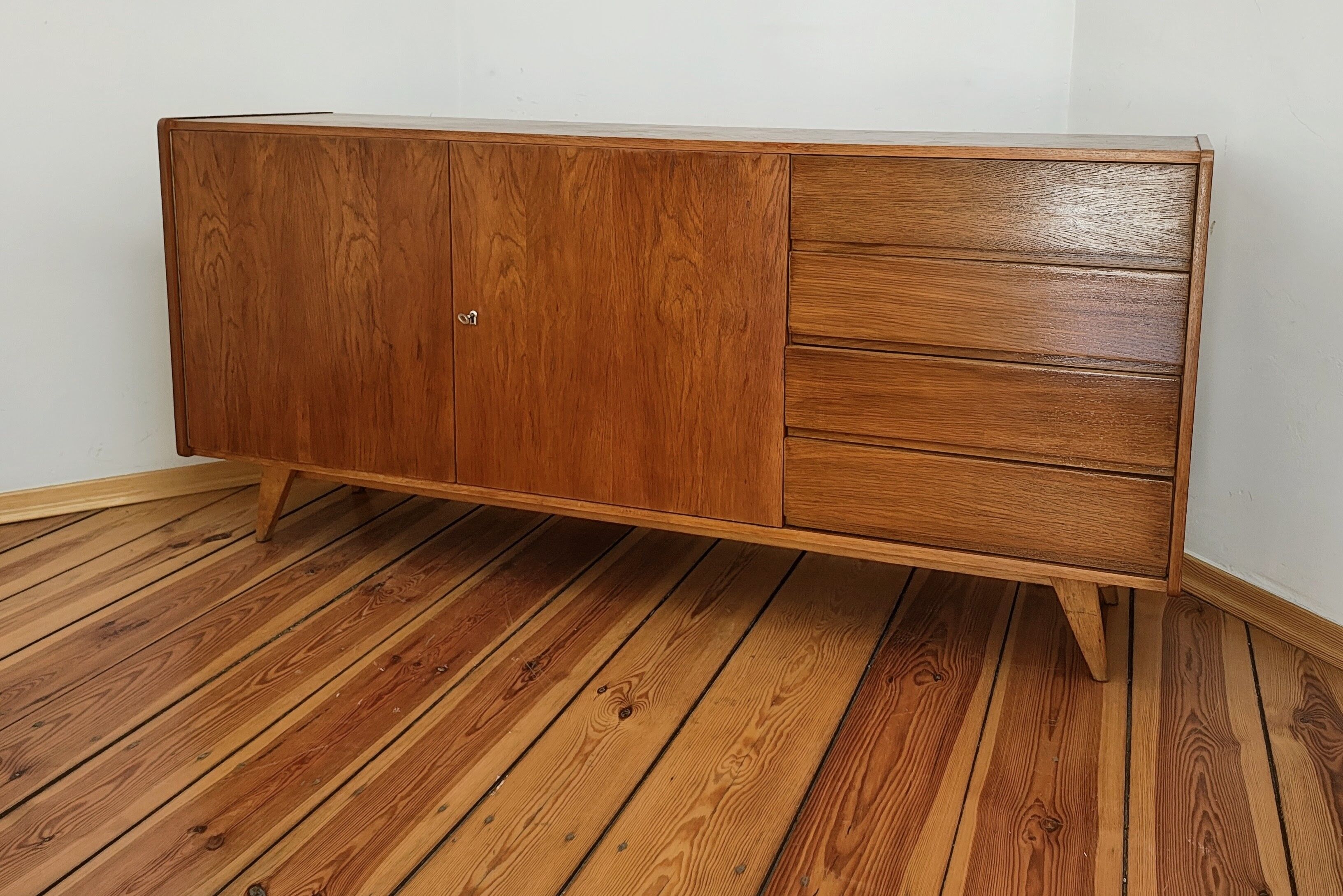 Czechoslovakian Sideboard by J. Jiroutek for Interier Praha, 1960s