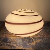 Spiral pattern ball lamp