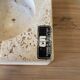 Travertine ashtray by Cerri Nestore