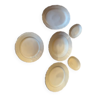 Set of serving dishes Bavarian porcelain
