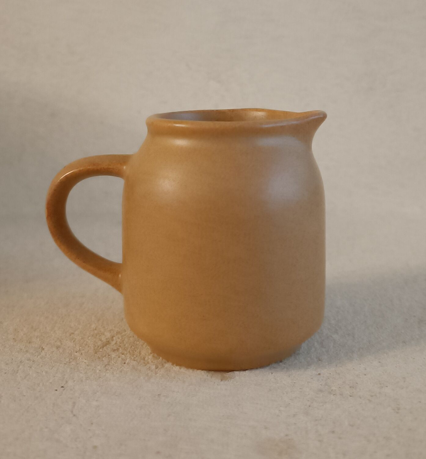 Sarreguemines stoneware milk jug