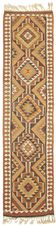 Turkish Handwoven Vintage Herki Kilim 86 cm x 340 cm