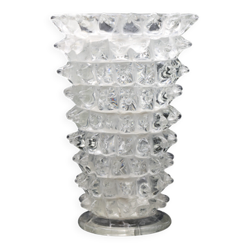 Large Size Barovier Rostrato Murano Italian Glass Vase for Barovier & Toso, 1940