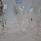 Ensemble de 20 verres en cristal taillé à la main (1985)