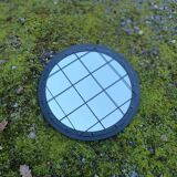 Industrial round mirror