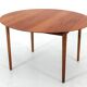 Scandinavian dining table in solid teak model 311
