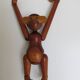 Set of 3 1960s Kay Bojesen Vintage Wooden Toy Monkey Elephant Bear Danish