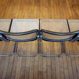 Set of 4 chairs cesca B32 Marcel Breuer by Thonet