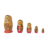 Russian dolls gigognes matriochka