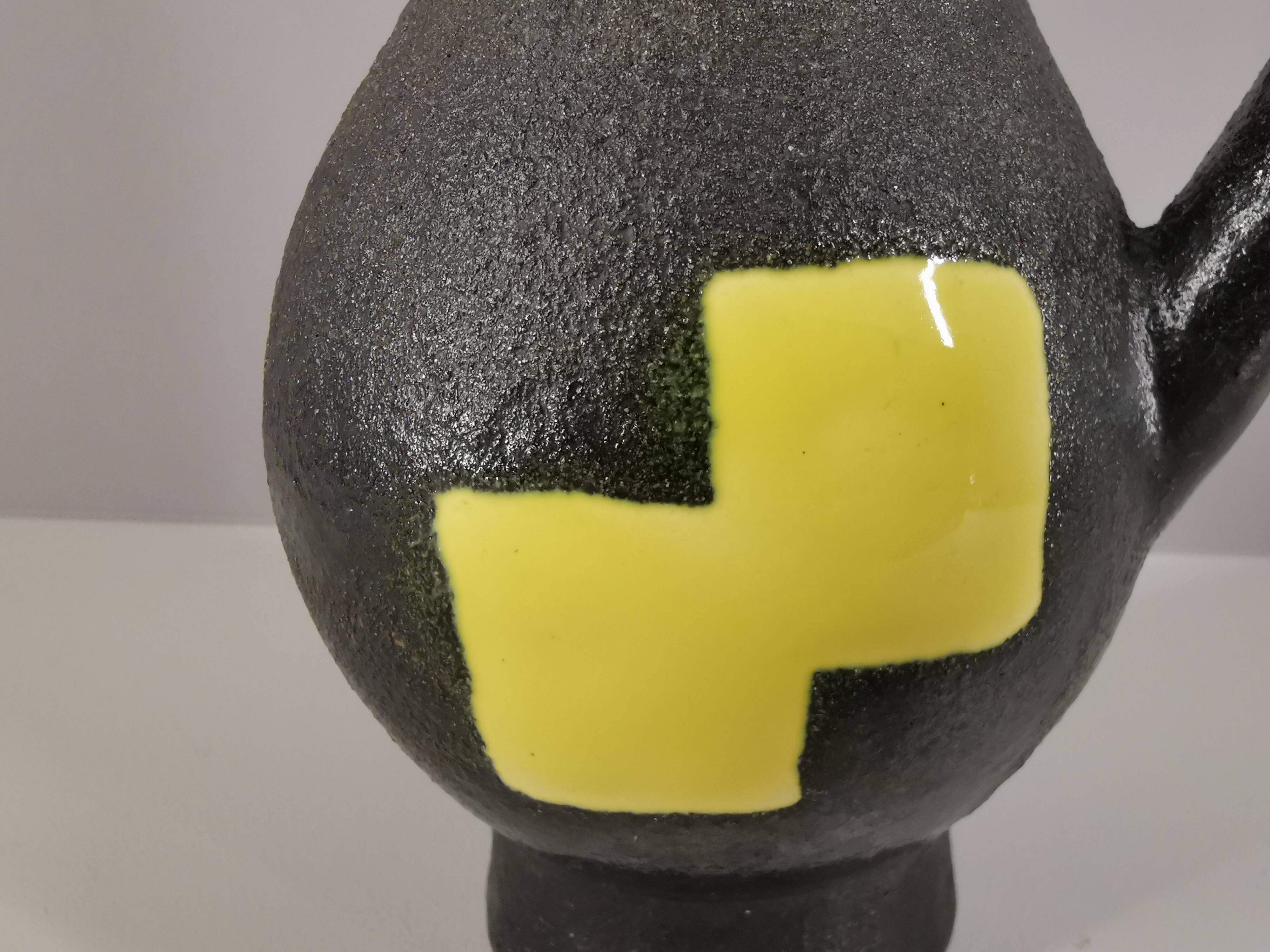 Pitcher Elchinger France ceramics 50s / collection / French ceramics / 50s / vintage