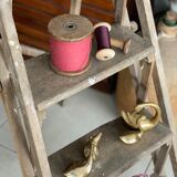 Vintage wood stepladder