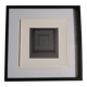 Tableau Vintage Art Optique - Victor Vasarely - Frame 40x40cm