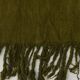 4x6 Army Green Vintage Kilim Rug, 114x184Cm