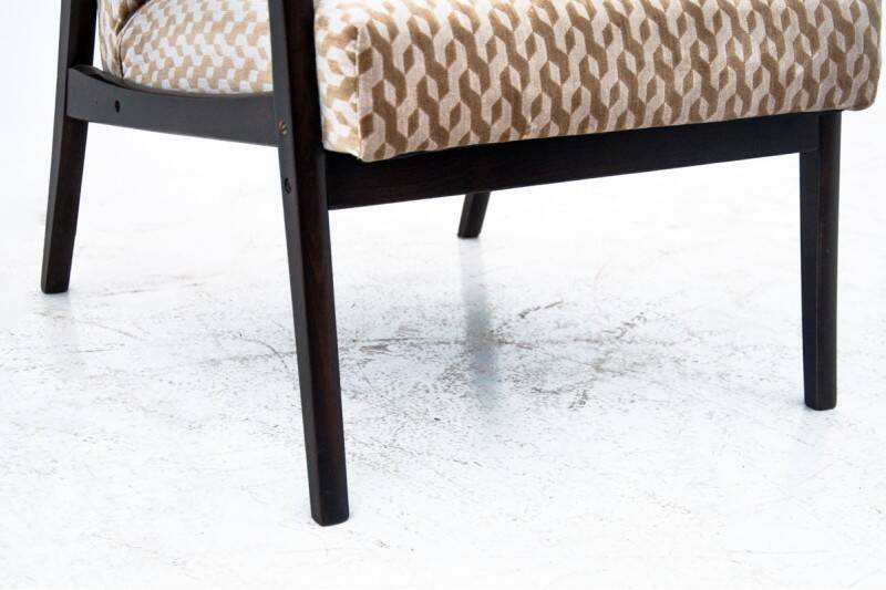 Pair of vintage armchairs, Poland, 1960s. After renovation.