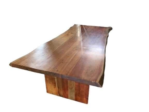 Solid acacia table