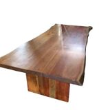 Solid acacia table